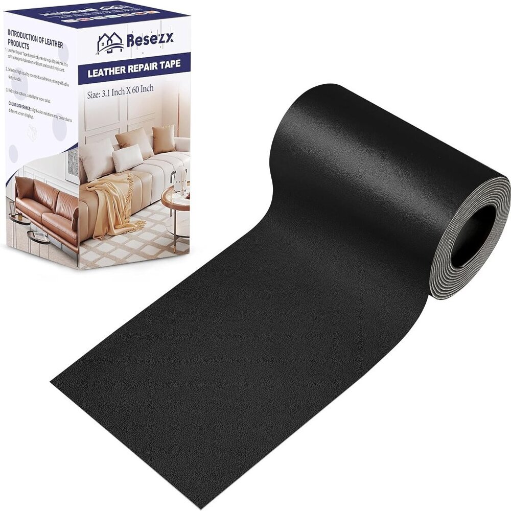 Leather Repair Patch Tape Kit, Self Adhesive Leather Repair for Furniture, Couch